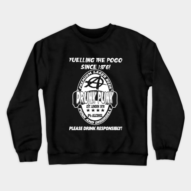 The Sex Pistols The Clash Punk Inspired Jam Damned Buzzcocks 70s Pogo 70s Crewneck Sweatshirt by huepham613